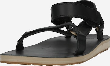 TEVA Hiking Sandals in Black: front