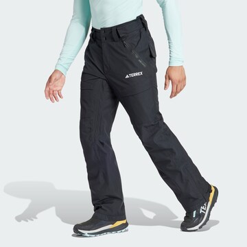 ADIDAS TERREX Regular Workout Pants 'Xperior 2L Non-Insulated' in Black