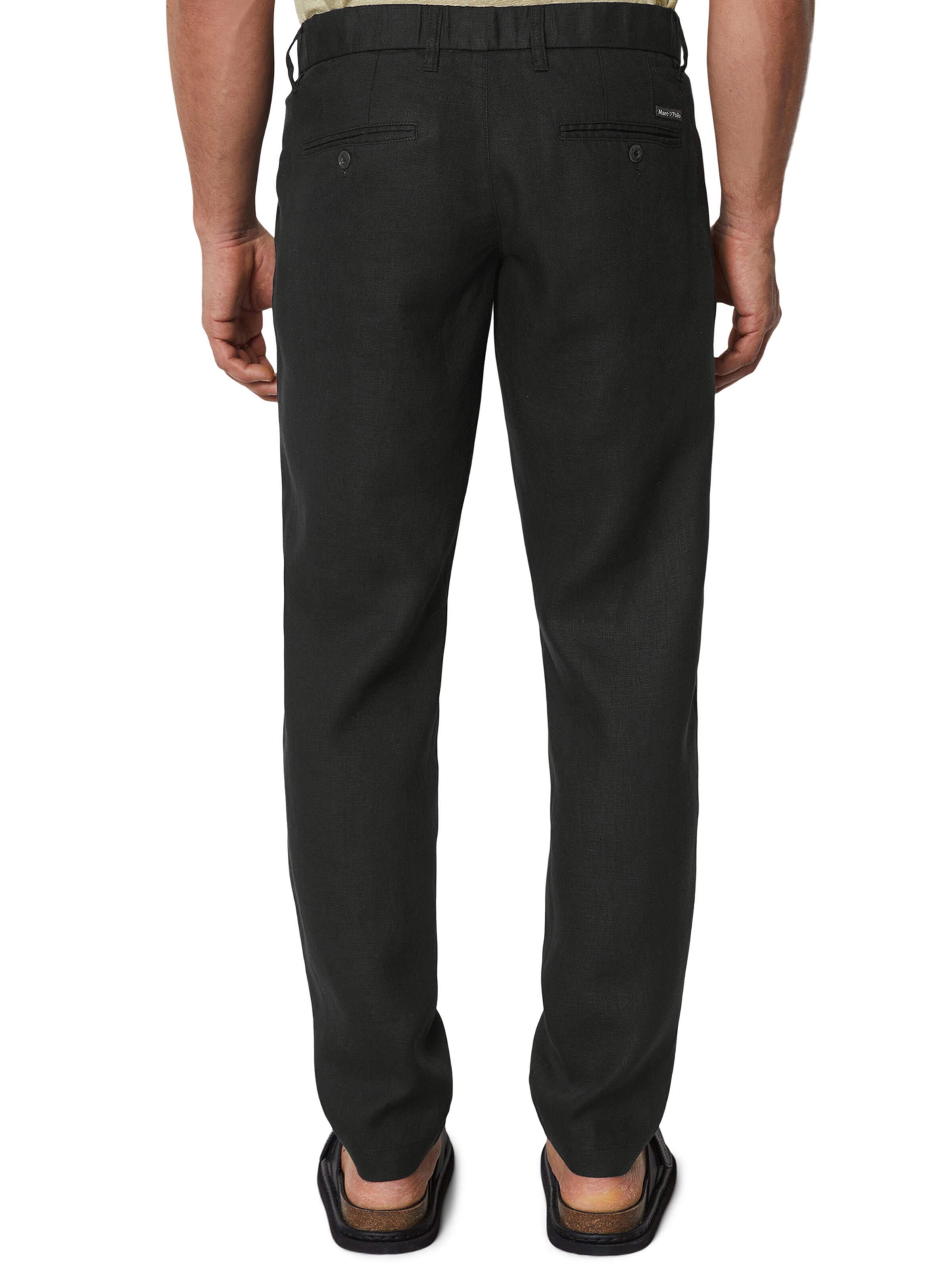 Marc O'Polo Regular Hose 'Osby' in Schwarz