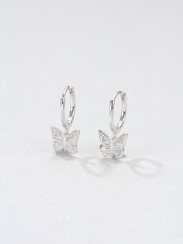 Hey Happiness Earrings 'Flutter' in Silver