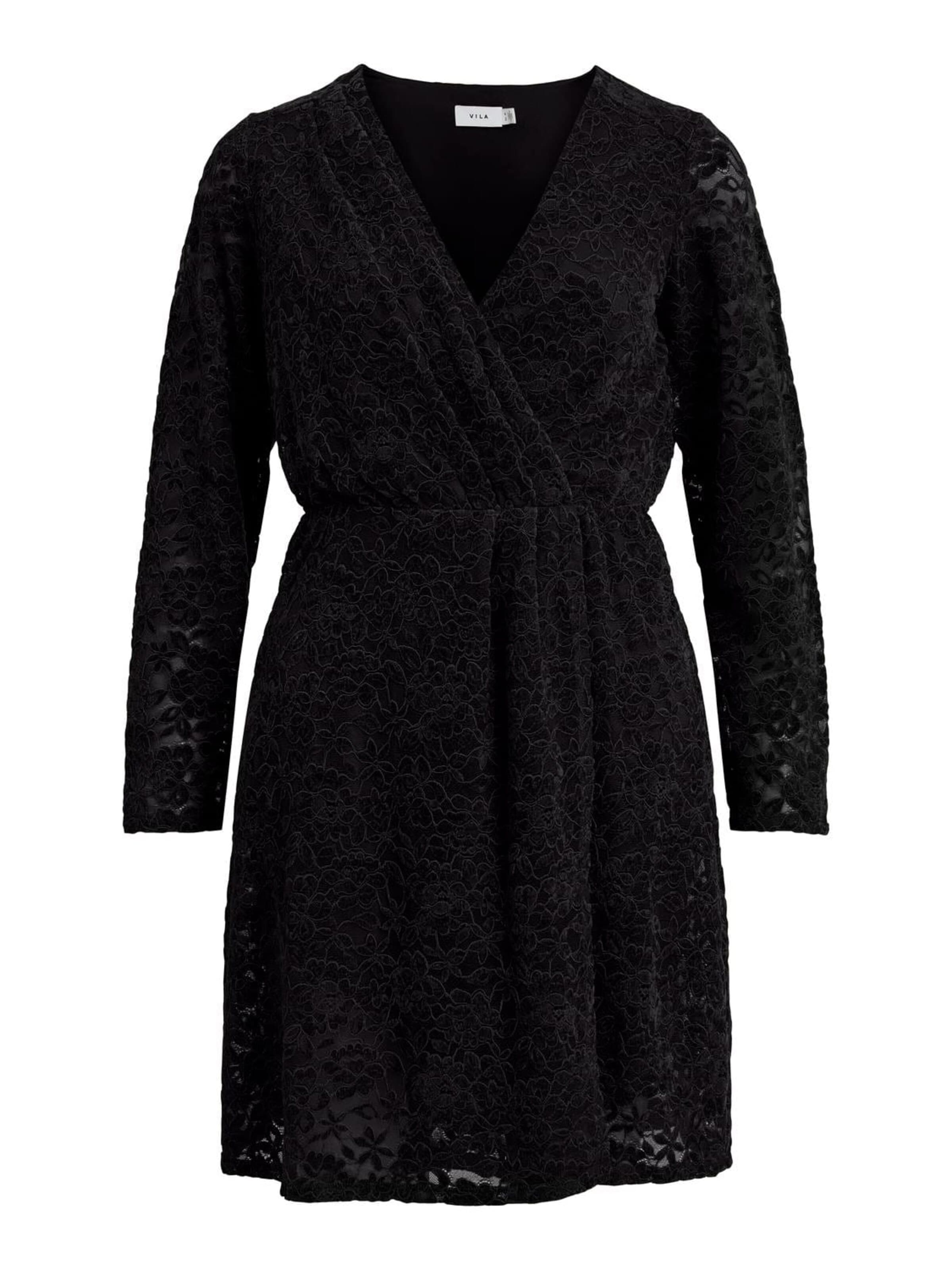VILA Dress 'Beaut' in Black: front