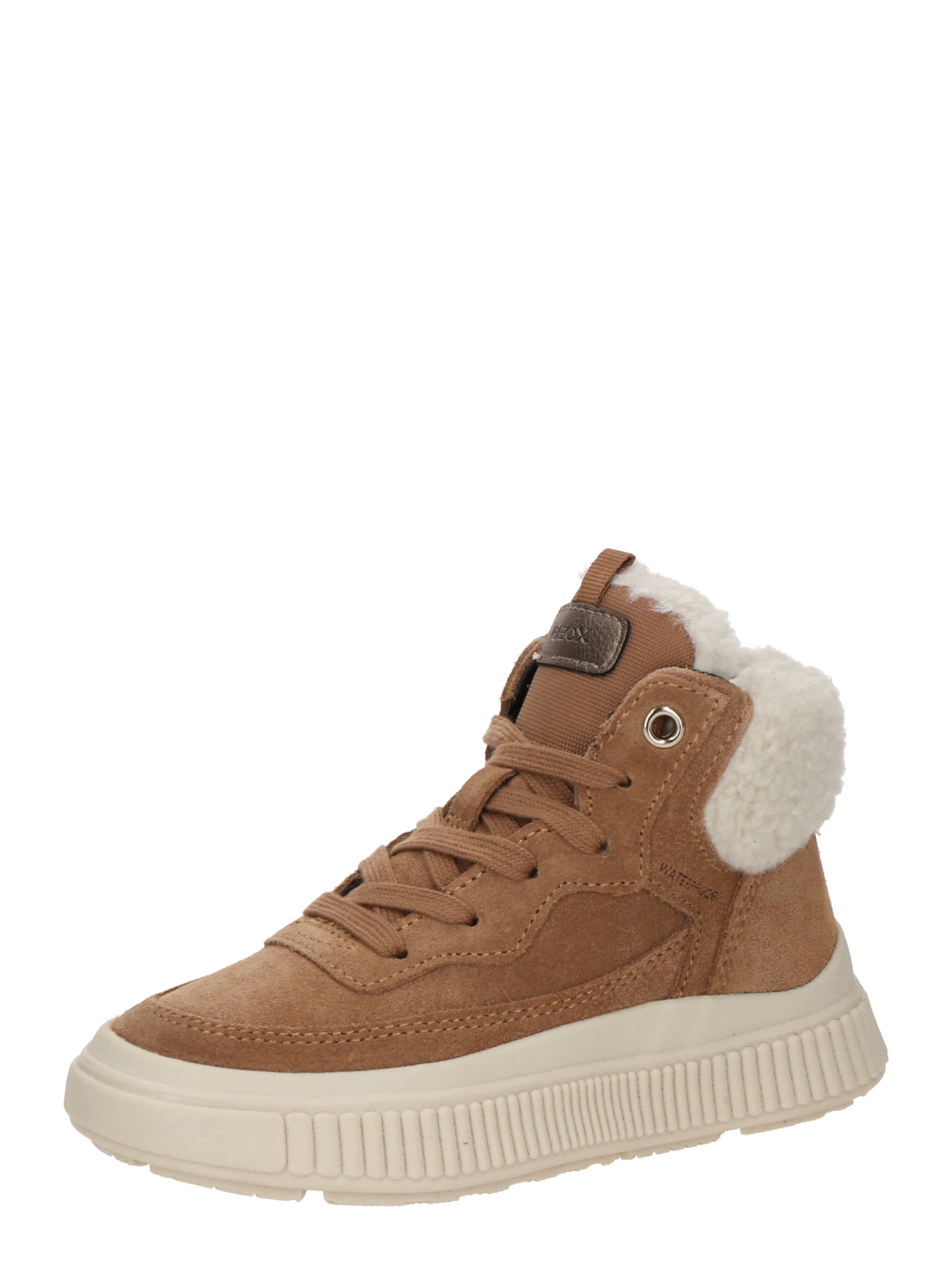 GEOX Ботуши 'LAQUINNY' в кафяво: отпред