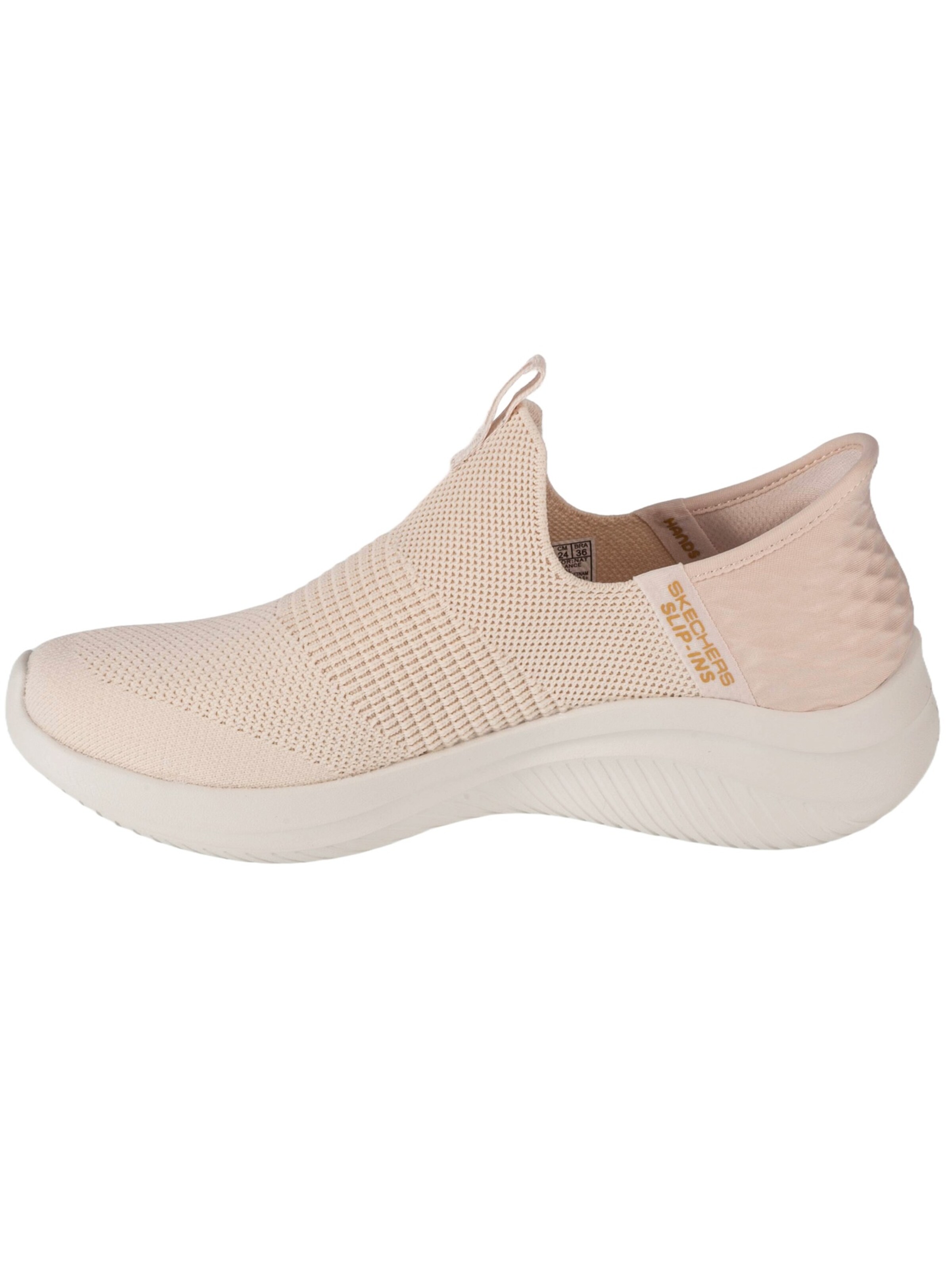 SKECHERS Slip-Ons 'Skechers Slip-Ins Ultra Flex 3.0 - Cozy Streak' in Beige: front