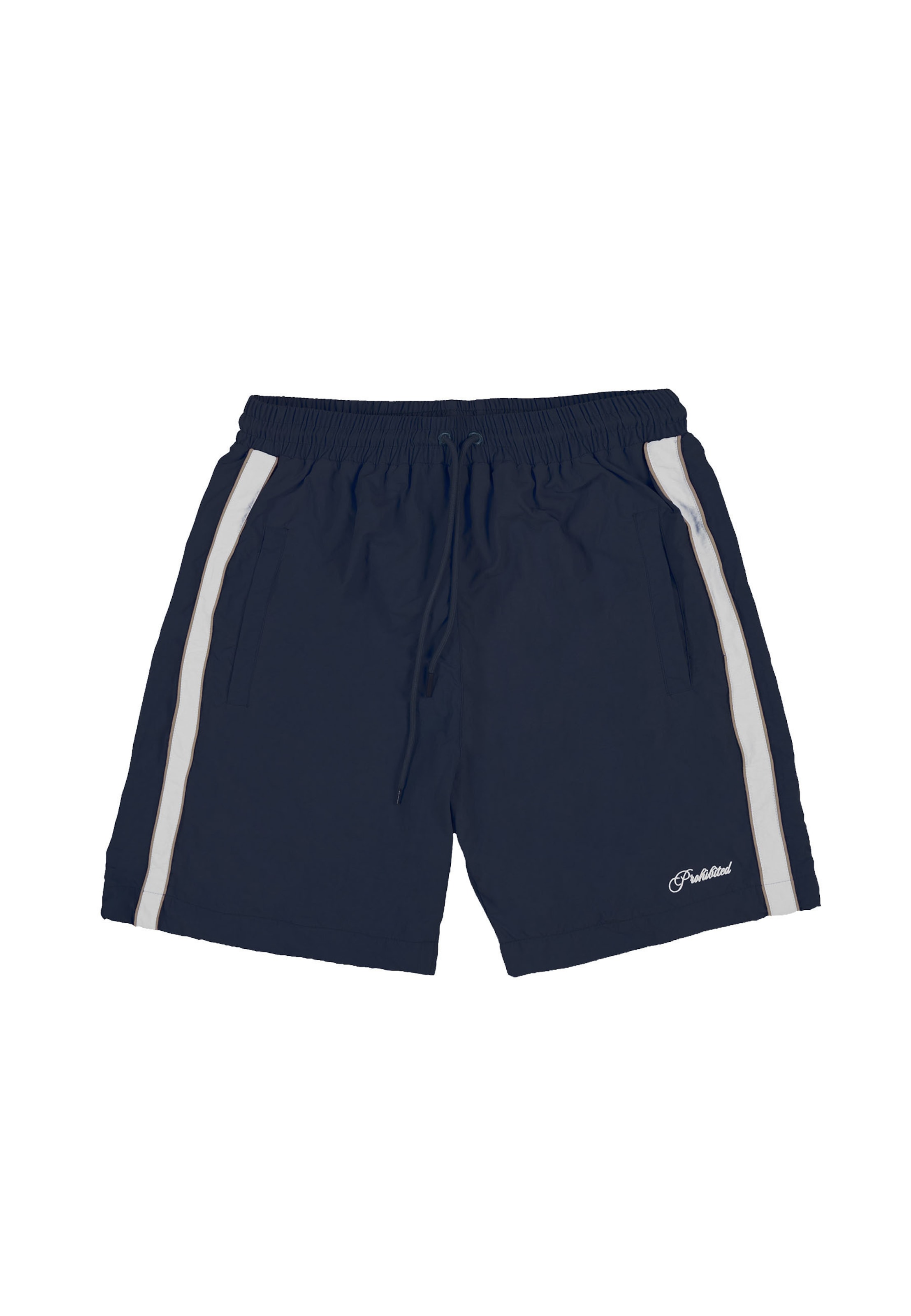 regular Pantaloni di Prohibited in blu: frontale