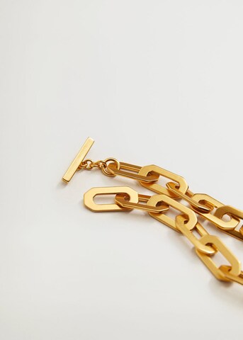 MANGO Bracelet 'Mutis' in Gold