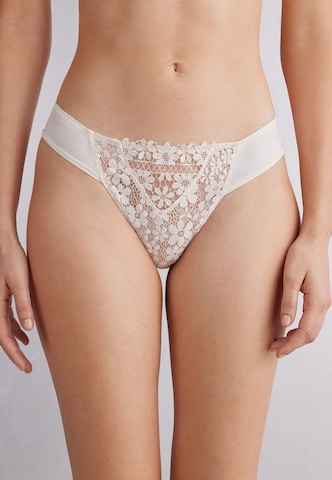 INTIMISSIMI Thong 'Romance Yoursef' in Beige: front