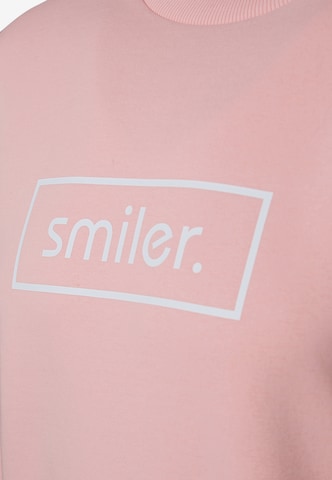 smiler. Sweatshirt 'Cuddle' in Rot