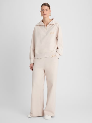 Guido Maria Kretschmer Women Voľný strih Nohavice 'Georgina' - Béžová