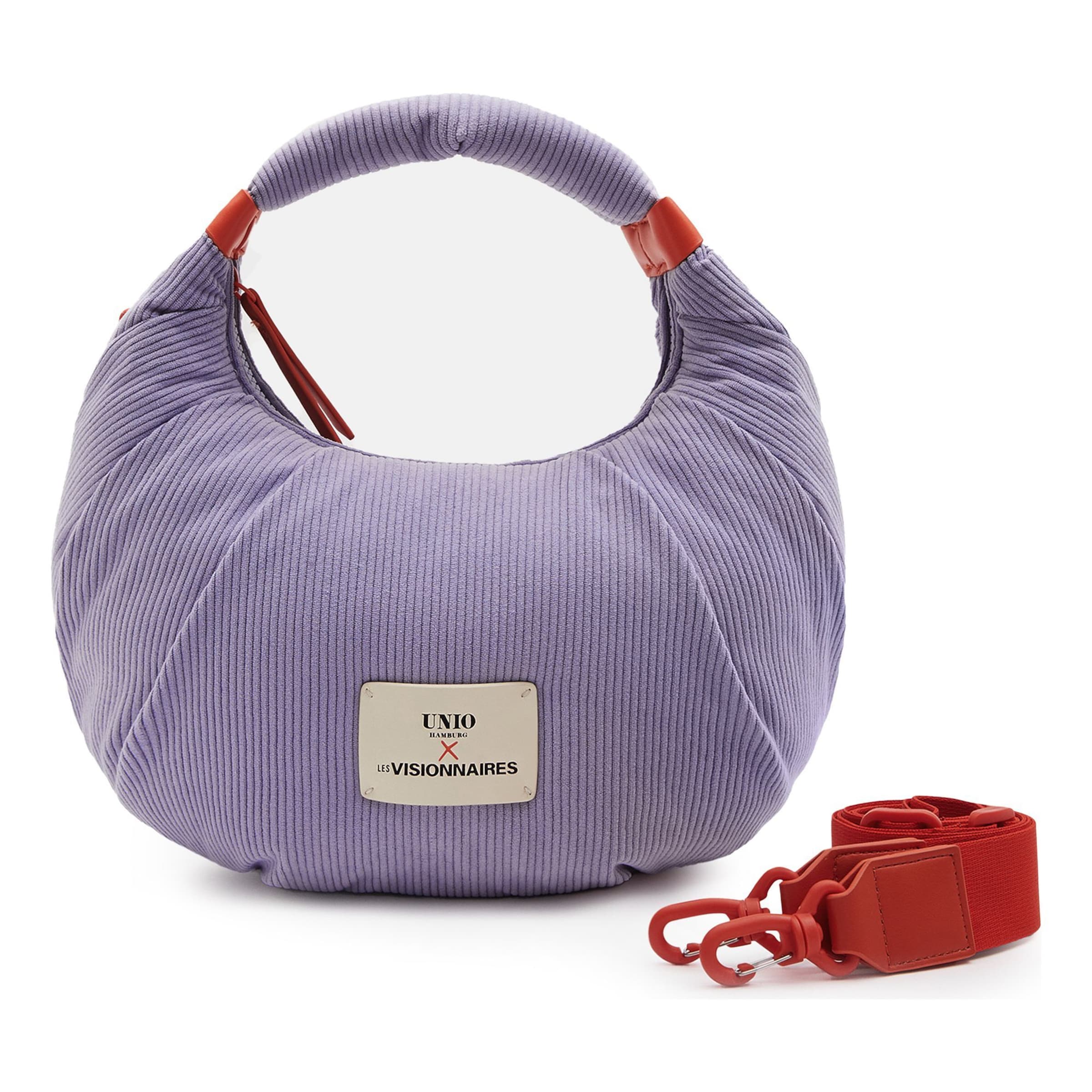 Les Visionnaires Handbag 'Unio' in Purple: front