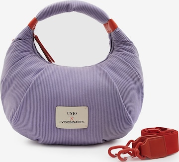 Les Visionnaires Handtas 'Unio' in Lila: voorkant