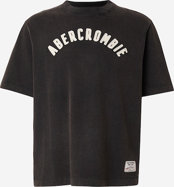 Abercrombie & Fitch - Camiseta en negro: frente