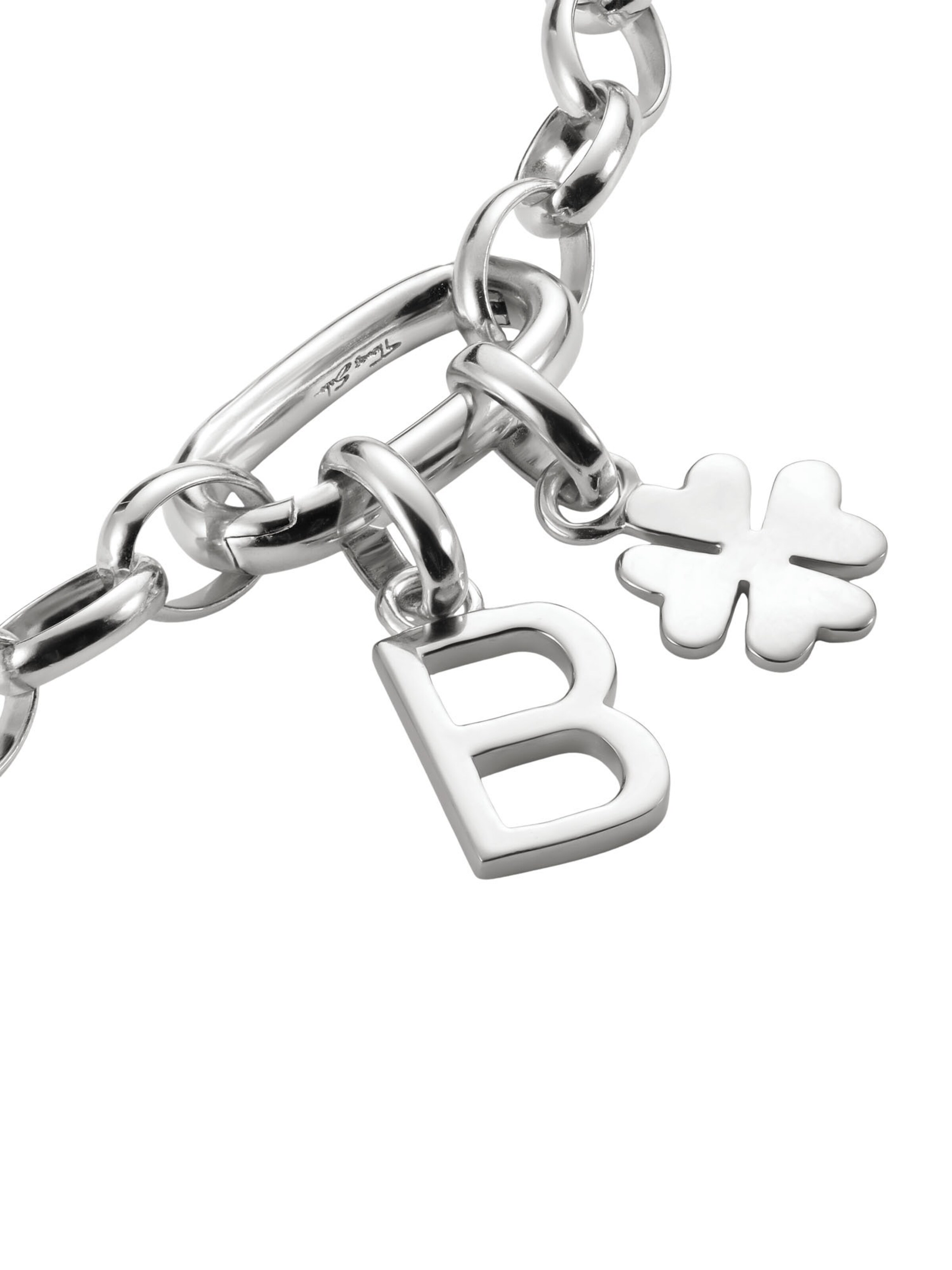 Thomas Sabo Pendant 'Buchstabe B Connect' in Silver