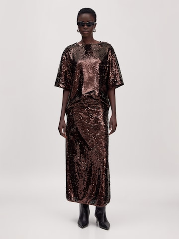 Jupe 'Dakara' EDITED en marron