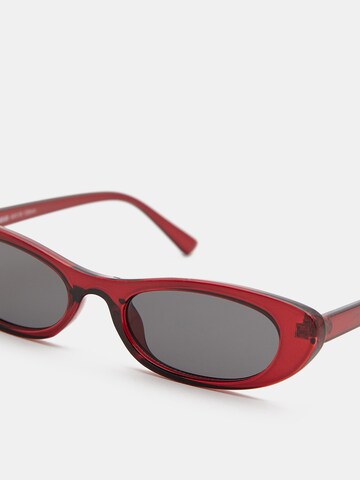 Pull&Bear Слънчеви очила в червено