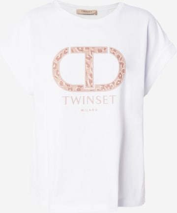 Twinset T-Shirt in Weiß: predná strana