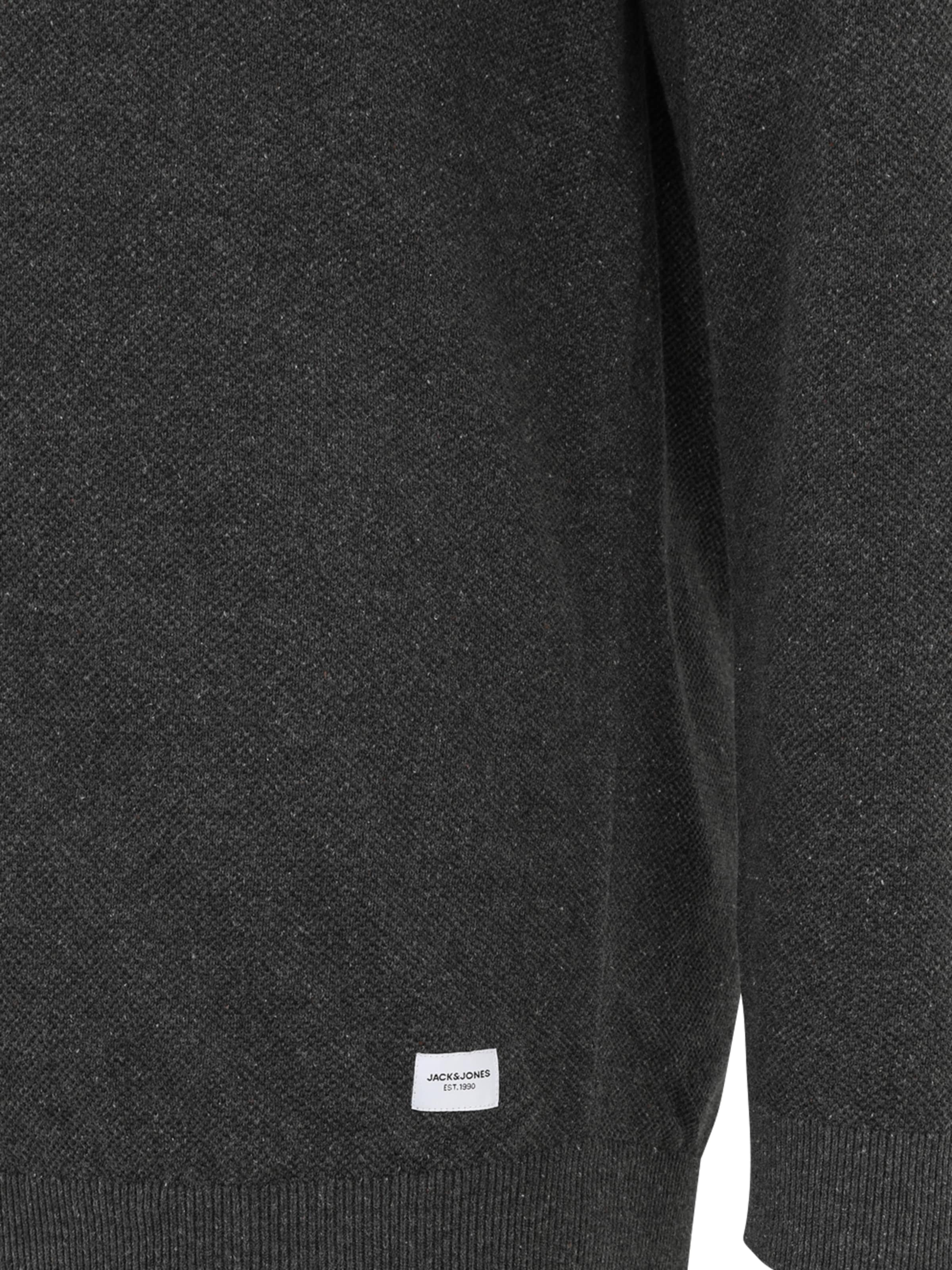 Jack & Jones Plus - Jersey 'JJEHILL' en gris