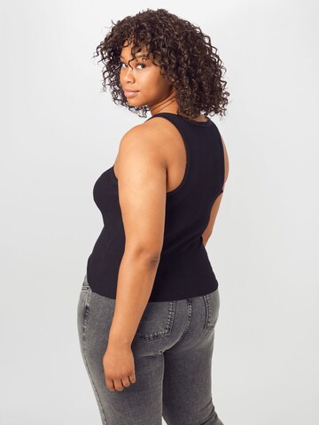 Cotton On Curve Top in Black