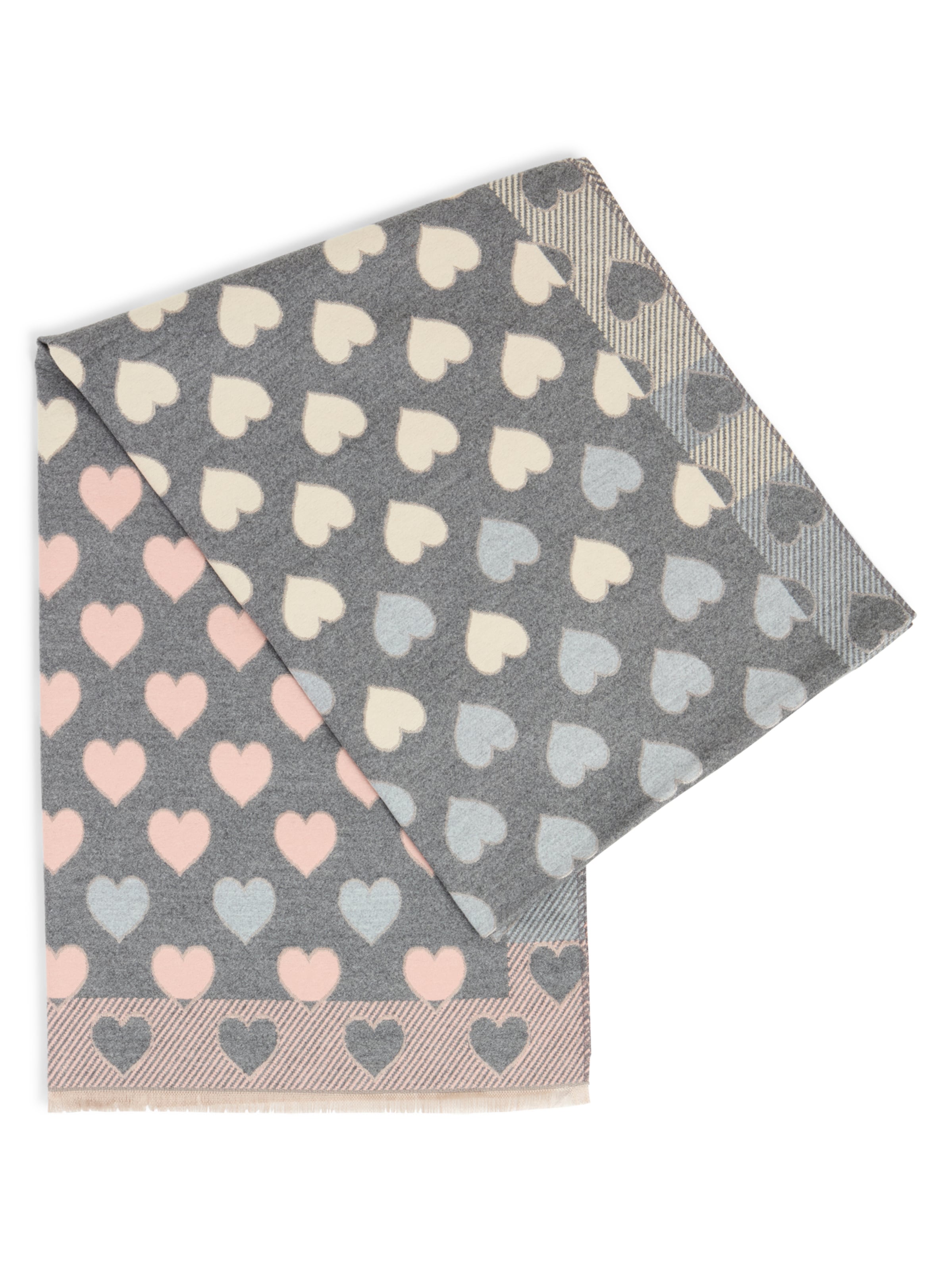 Marie Lund Sjaal in Grijs