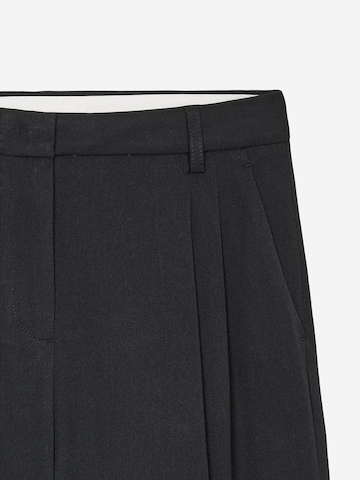 Dilvin Wide leg Trousers 'Shorts' in Black