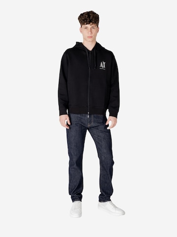 Veste de survêtement ARMANI EXCHANGE en noir