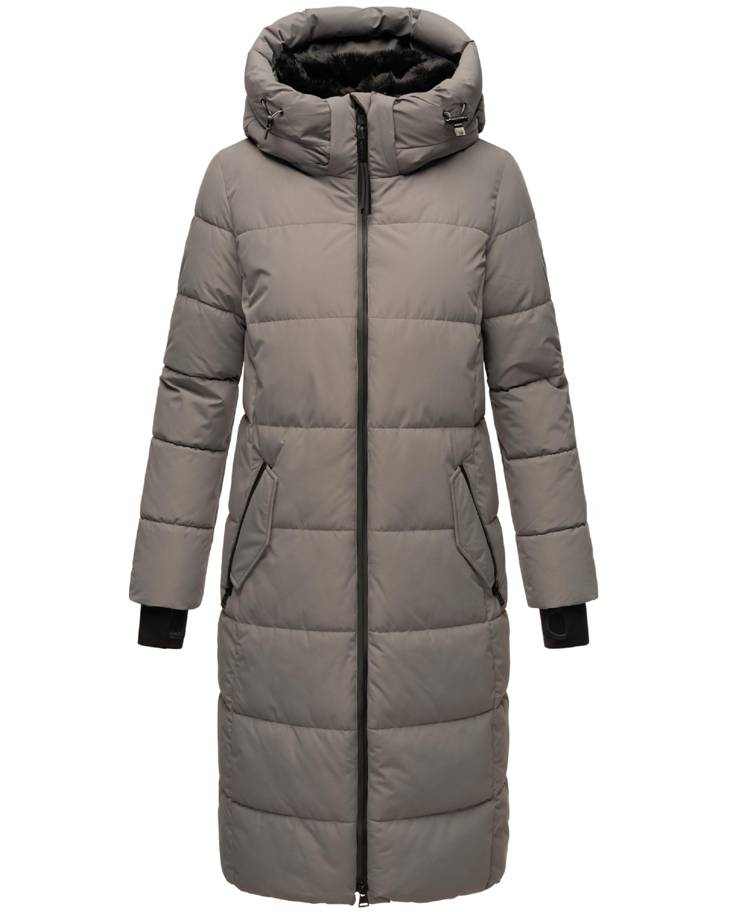 MARIKOO Winter coat 'Zuraraa XVI' in Grey
