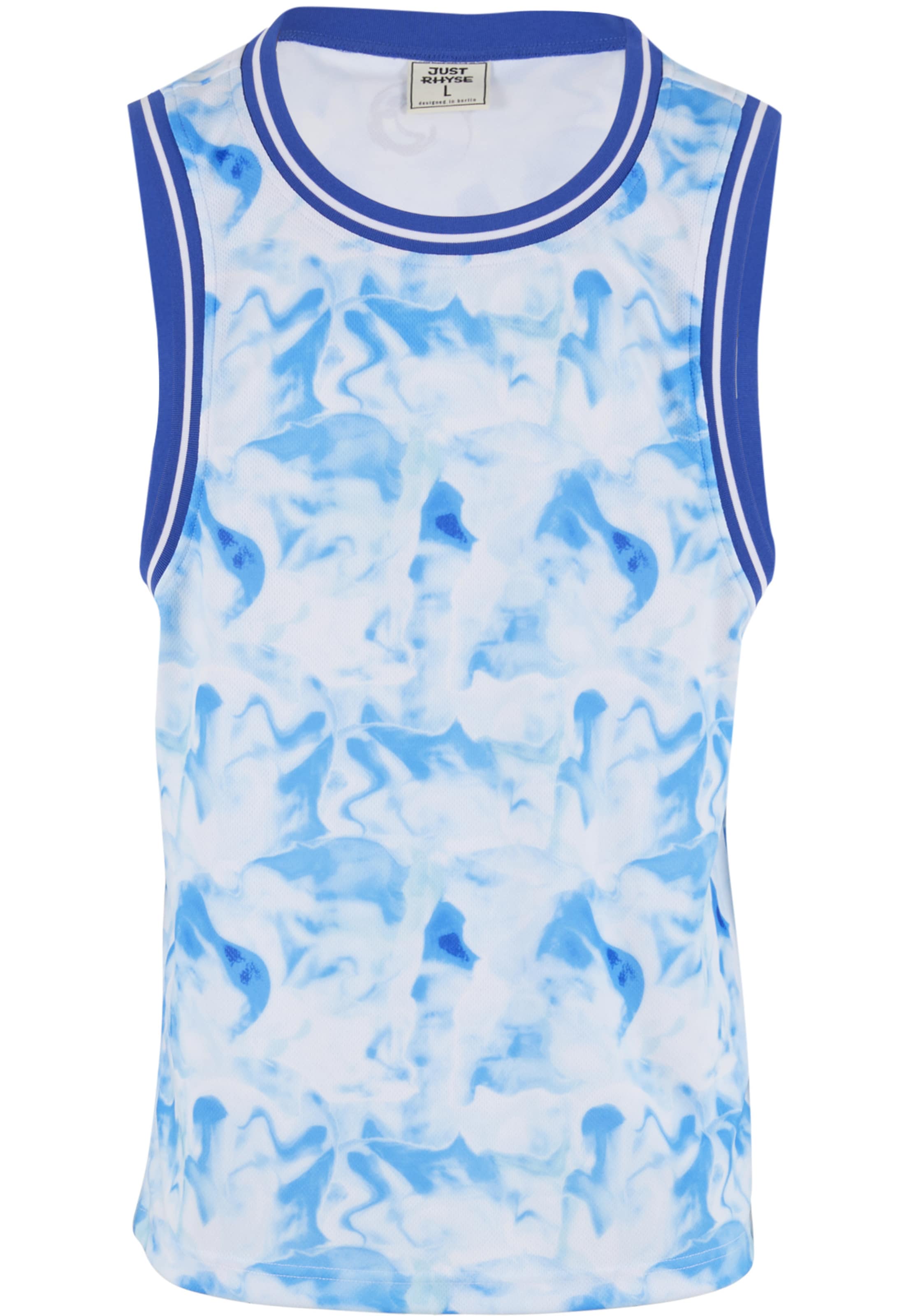 Just Rhyse - Camiseta en azul: frente