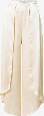 River Island Wide Leg Hose in Beige: predná strana