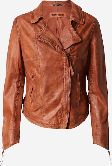 FREAKY NATION Between-season jacket 'Ruby' in Brown, Item view
