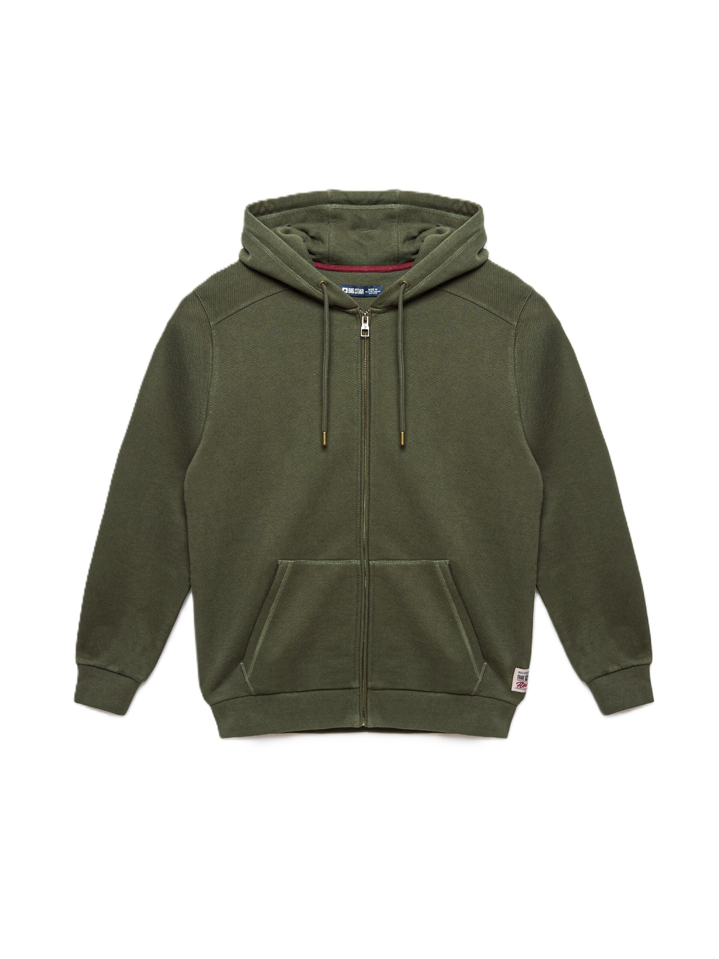 Giacca di felpa di BIG STAR in verde: frontale