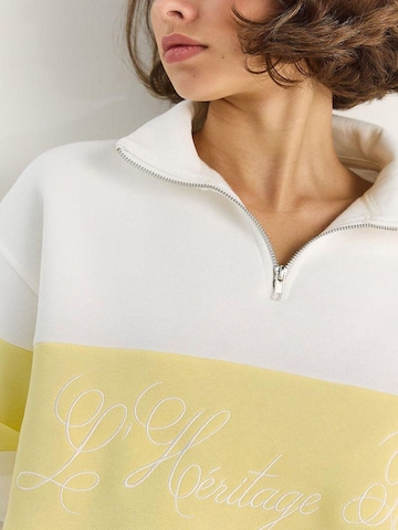 Sweat-shirt Bianco Lucci en blanc