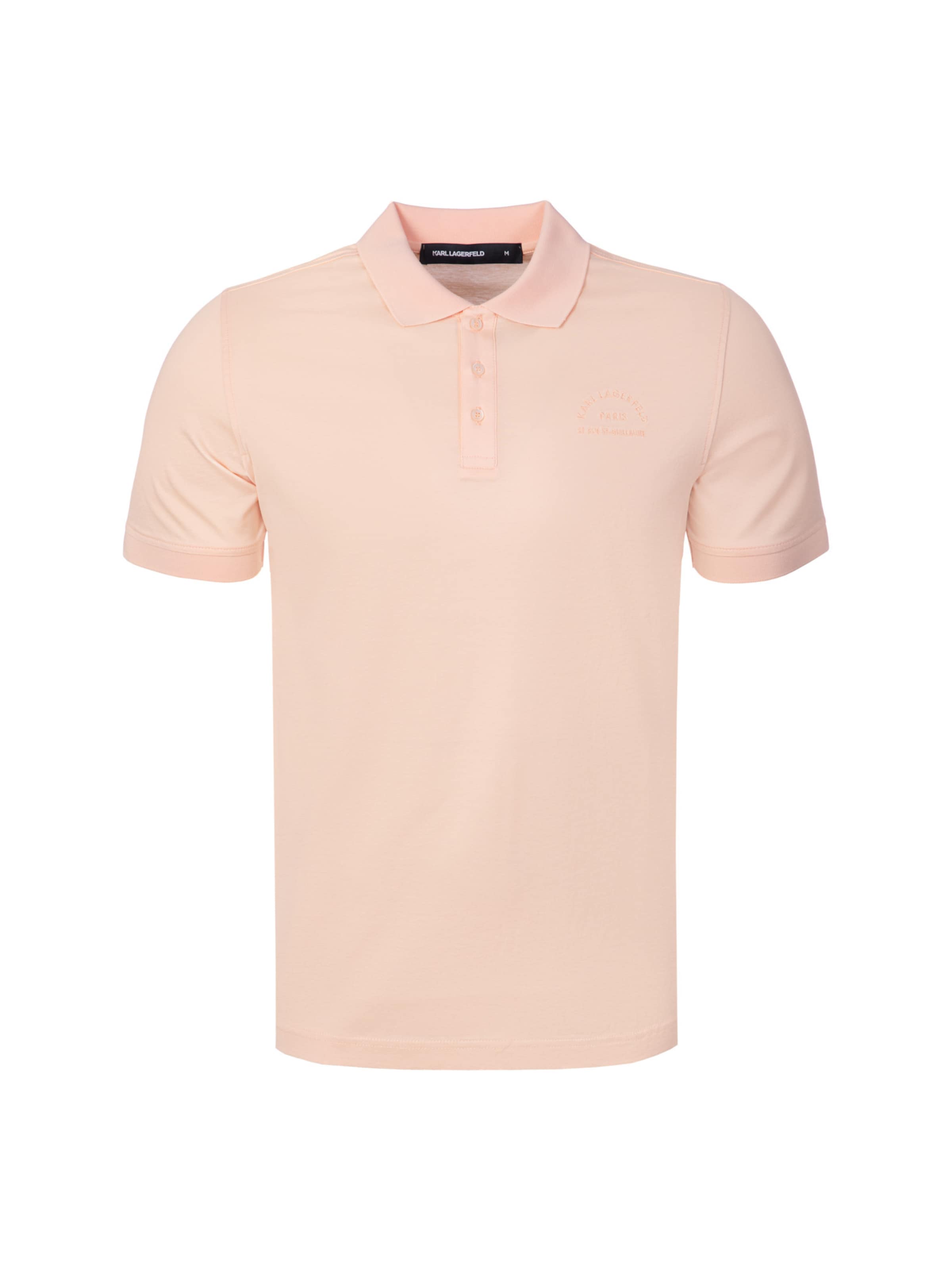 T-Shirt Karl Lagerfeld en orange : devant