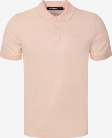 T-Shirt Karl Lagerfeld en orange : devant