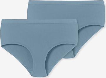 SCHIESSER Panty ' Feinripp - Pure Rib ' in Blau: predná strana