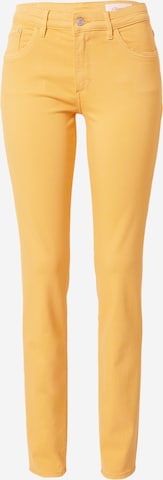 s.Oliver Slimfit Jeans i gul: forside
