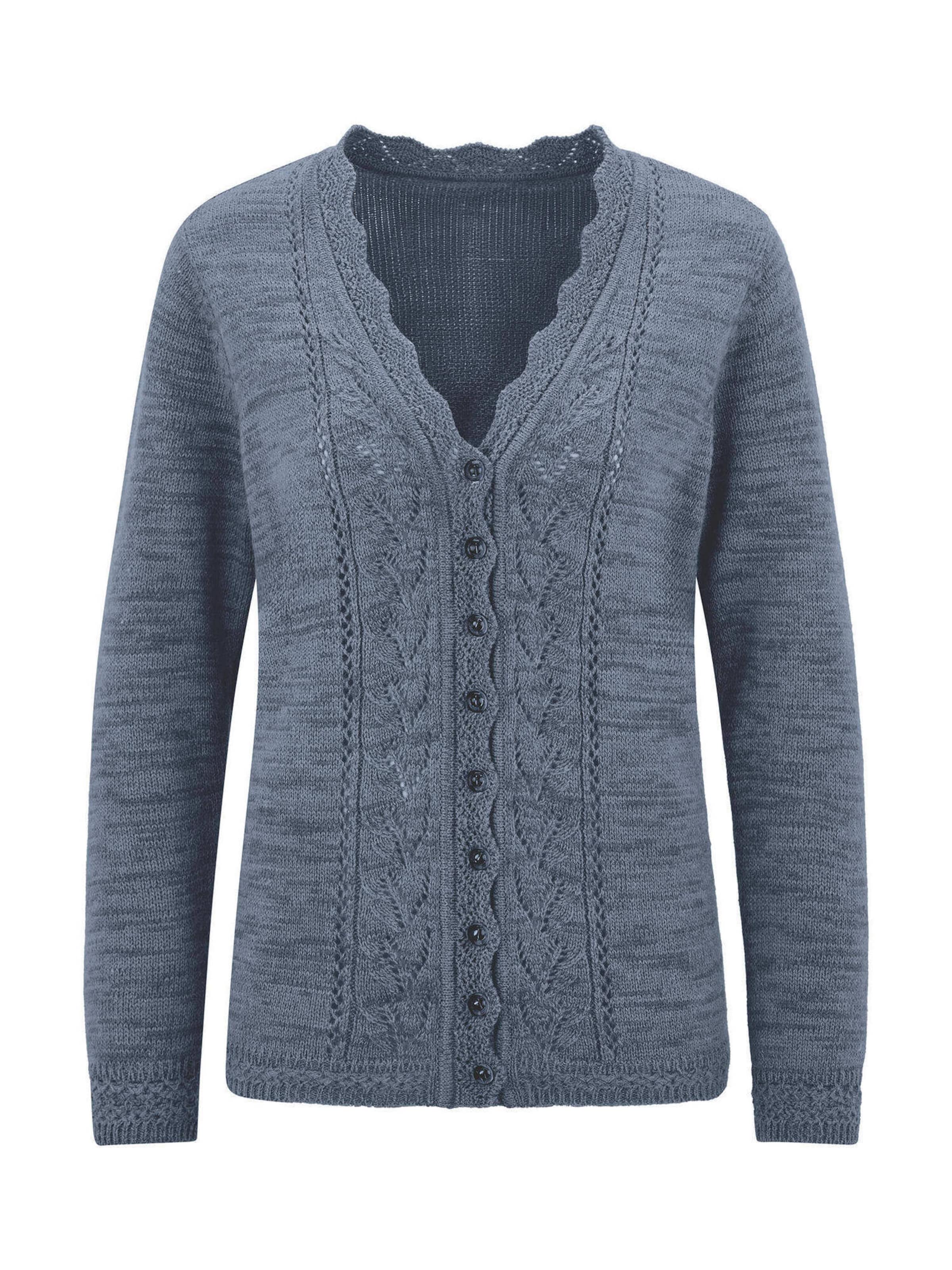 Goldner Cardigan en S en bleu fumé, Vue avec produit
