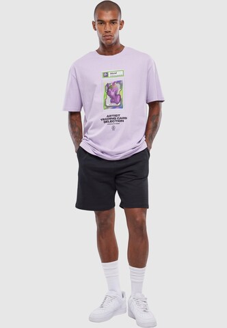 MT Upscale T-shirt 'Blend' i lila