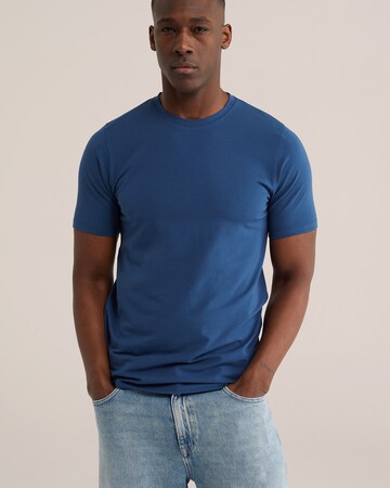 Maglietta di WE Fashion in blu: frontale