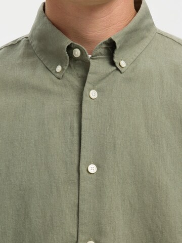 SELECTED Regular Fit Paita 'SLHCLAY' värissä harmaa