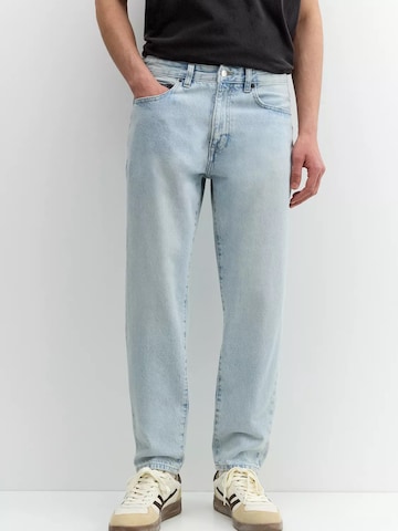 Pull&Bear Regularen Kavbojke | modra barva: sprednja stran