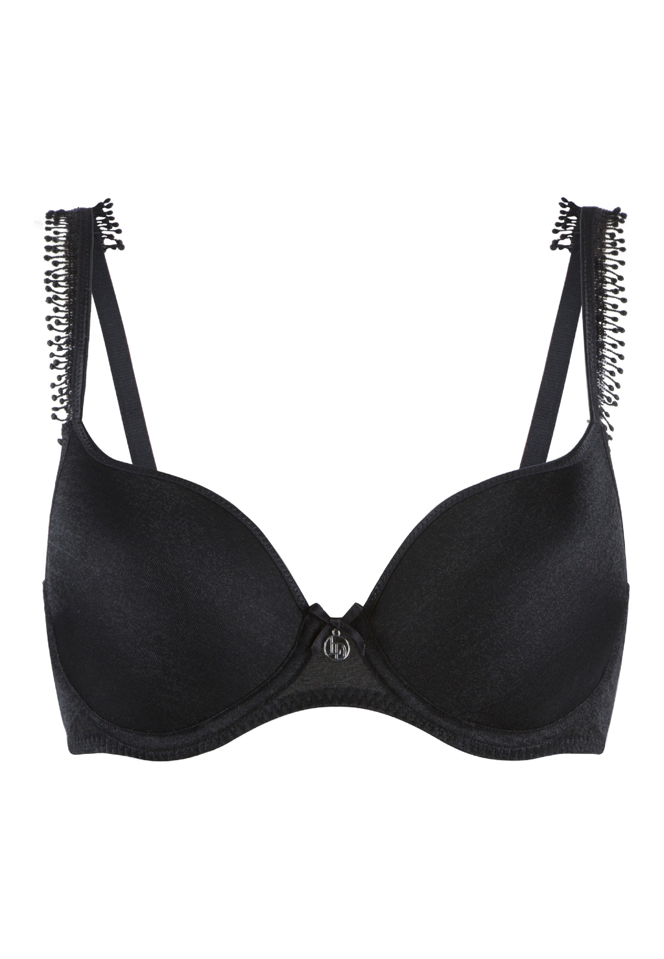 LingaDore T-shirt Bra 'Daily' in Black: front