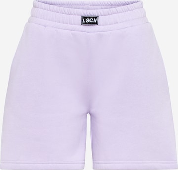 LSCN by LASCANA Regular Pants in Purple: front