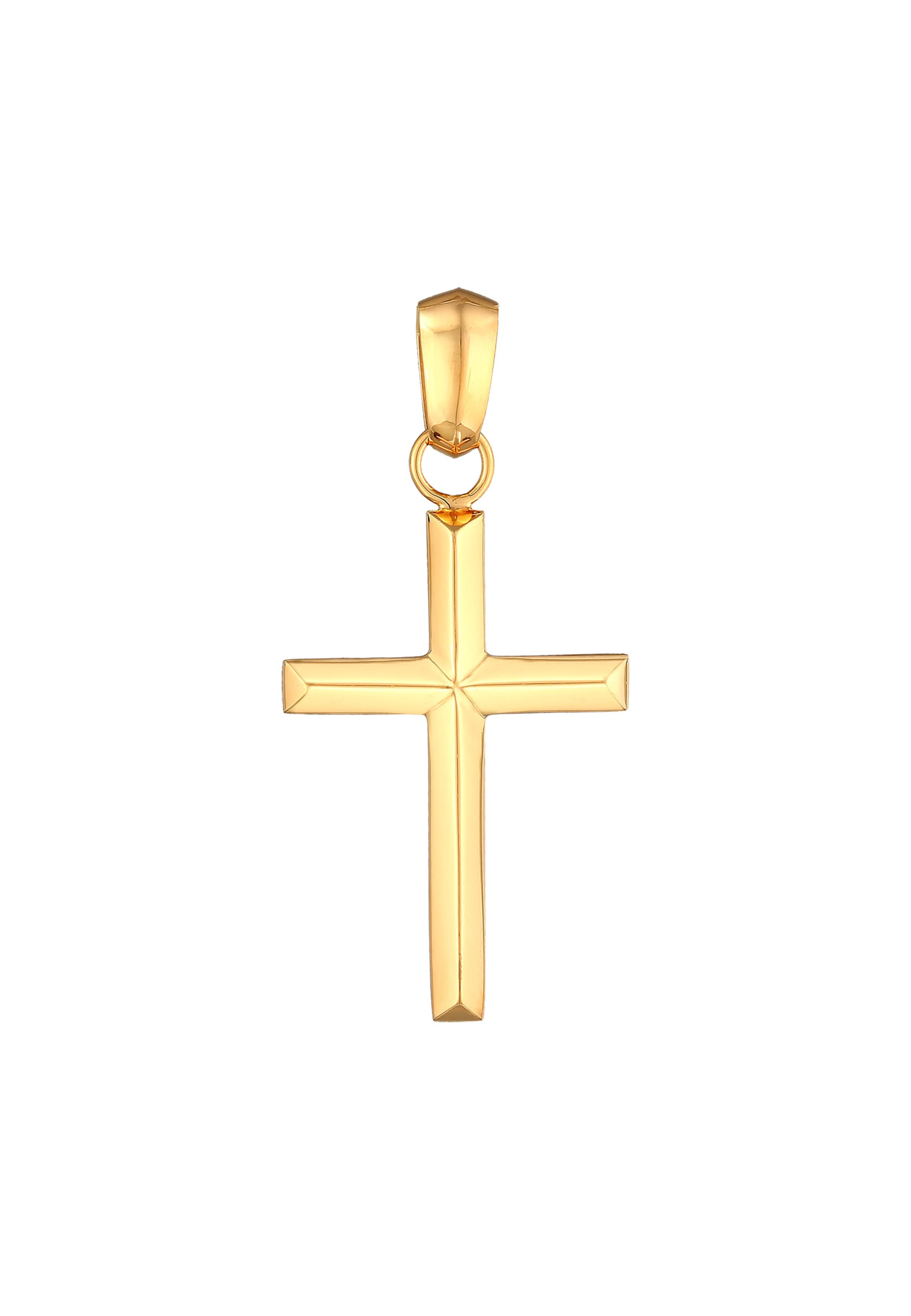 KUZZOI Anhänger in Gold: Vorderseite