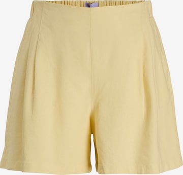JJXX Bő szár Élére vasalt nadrágok - sárga: elől