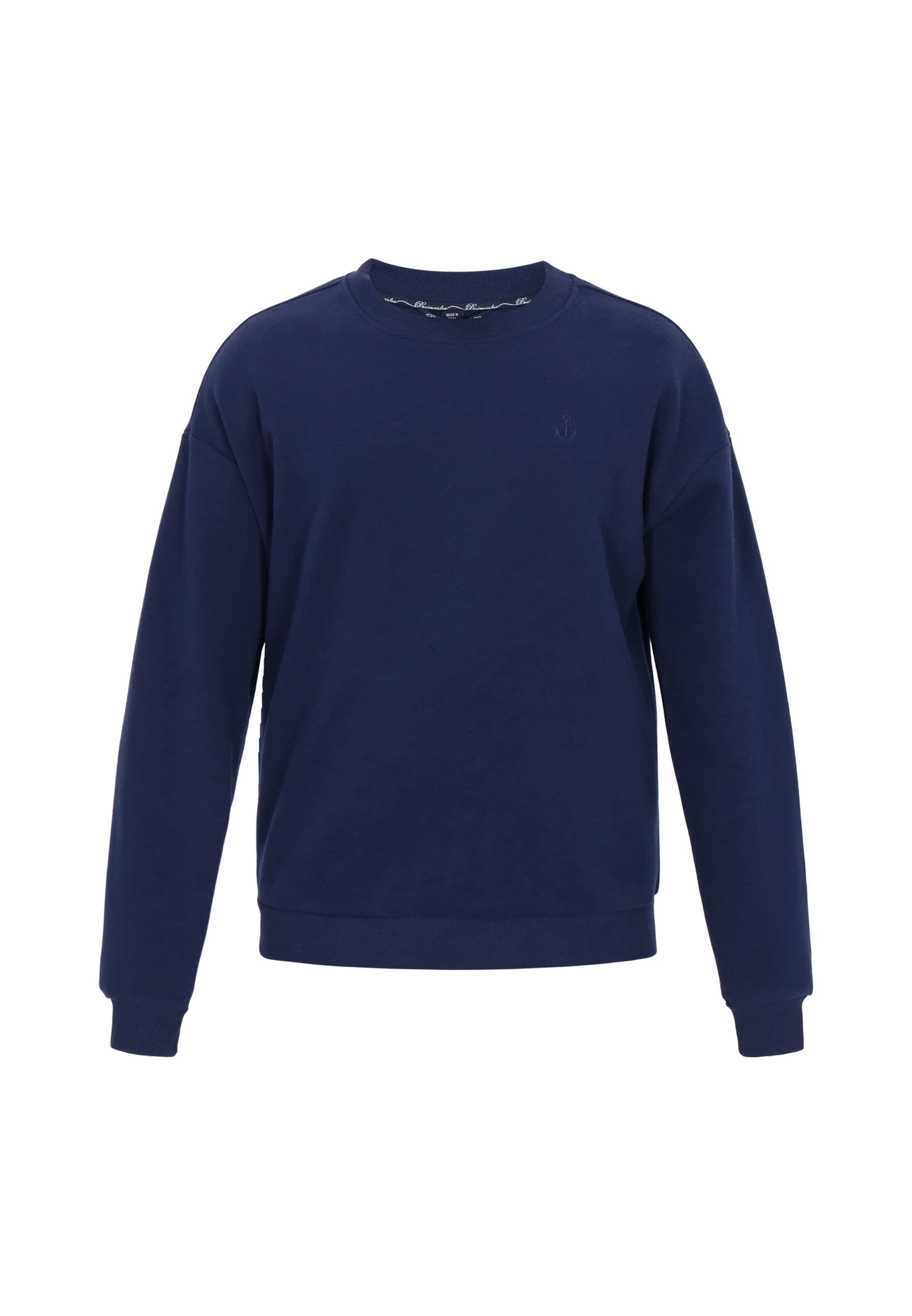 Sweat-shirt DreiMaster Vintage en bleu : devant