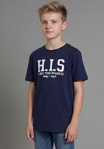 H.I.S EM Shirt in Blue: front