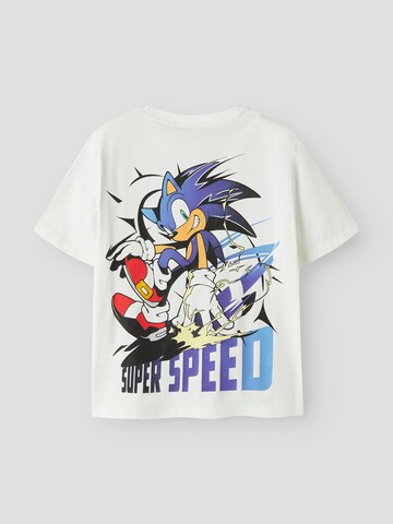 NAME IT Shirt 'NKMFitus Sonic' in White