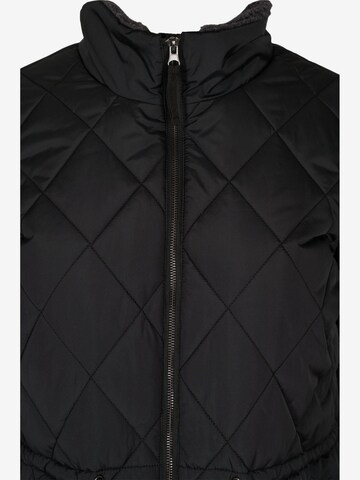 Zizzi Winter Jacket 'Mkenya' in Black