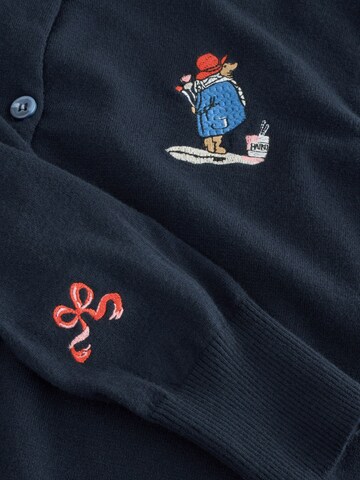 Cath Kidston - Casaco de malha 'Paddington' em azul