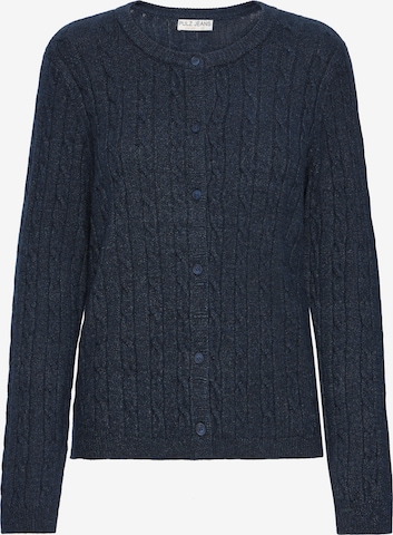 Pulz Strickjacke 'STEFFI' in Blau: Vorderseite
