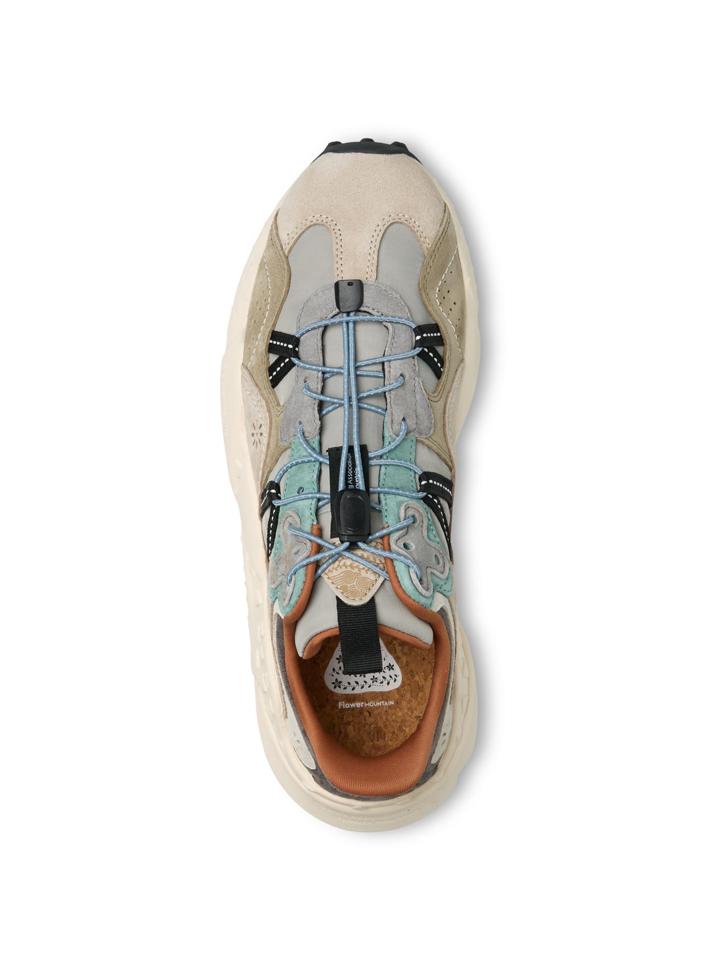 Flower Mountain Platform trainers 'TIGER HILL MAN' in Grey